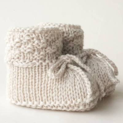 Strickanleitung Babyschuhe Strickschuhe PDF E-Book Stricken Handarbeit Baby Taufschuhe