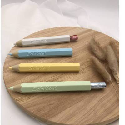 Schulanfang - Geldgeschenk zur Einschulung 3D Druck Buntstift Schulkind