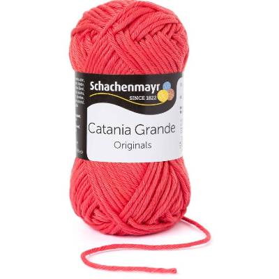65,00 € / 1 kg Schachenmayr ’Catania Grande’ Baumwolle Wolle Garn z.B. für Shirts Tops Amigurumis Farbe: kamelie / 3252
