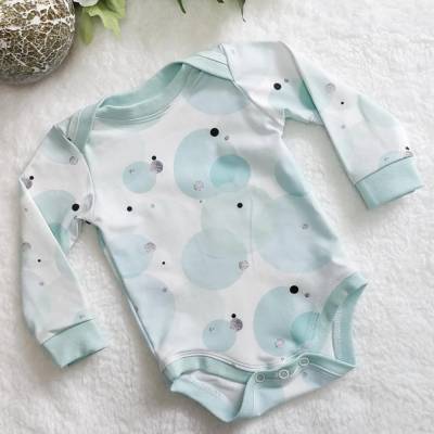 Baby Body Strampler “Punkte” Größe 74/80