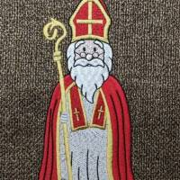 Decoris glazen kerst ornament notenkraker 15cm rood, goud kopen