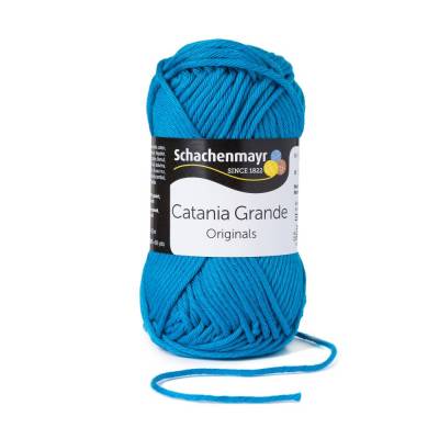 65,00 € / 1 kg Schachenmayr ’Catania Grande’ Baumwolle Wolle Garn z.B. für Shirts Tops Amigurumis Farbe: lagune / 3207
