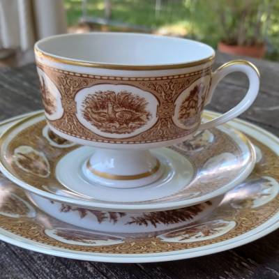 Sammeltasse Gedeck – Vintage Kaffeegeschirr in gutem Zustand