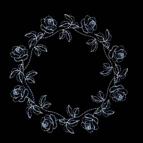 Stickdatei Rosenranke 12-14x18