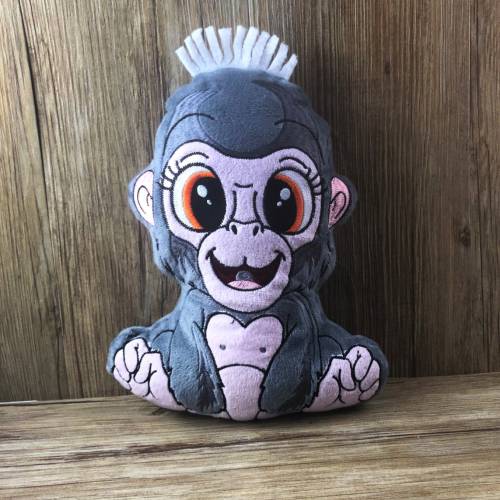 Stickdatei ITH Gorilla Bruno für Rahmen 16×26 cm, Maschinenstickerei, ITH Stickmuster mit Tiermotiv