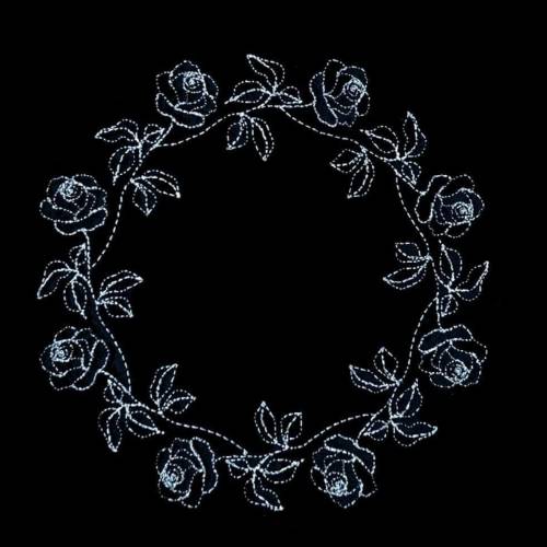 Stickdatei Rosenranke 10x10