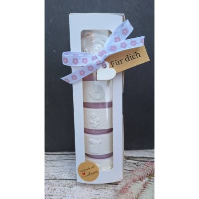 Teelicht-Geschenkset ~ Geburtstag ~ Mitbringsel ~ Teelichthalter ~ Windlicht ~ Kerzenset