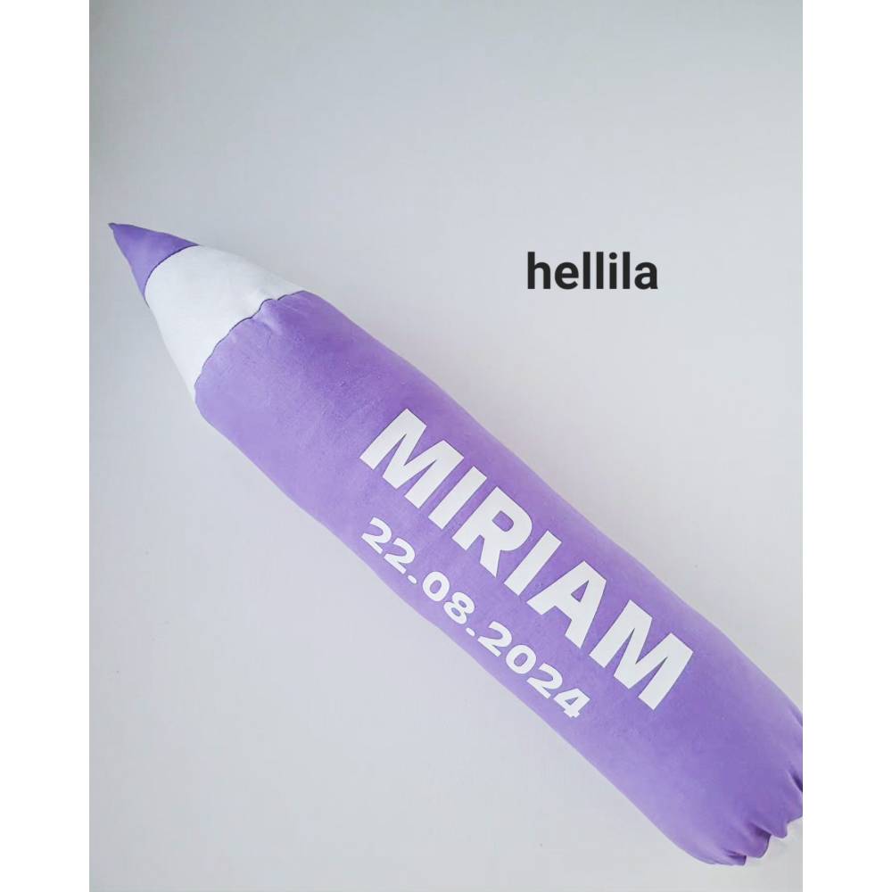 Personalisierte Stiftkissen | Geschenk Einschulung | Kissen mit Name | Geschenk Kindergarten Abschluss | Lehrer Geschenk Bild 5