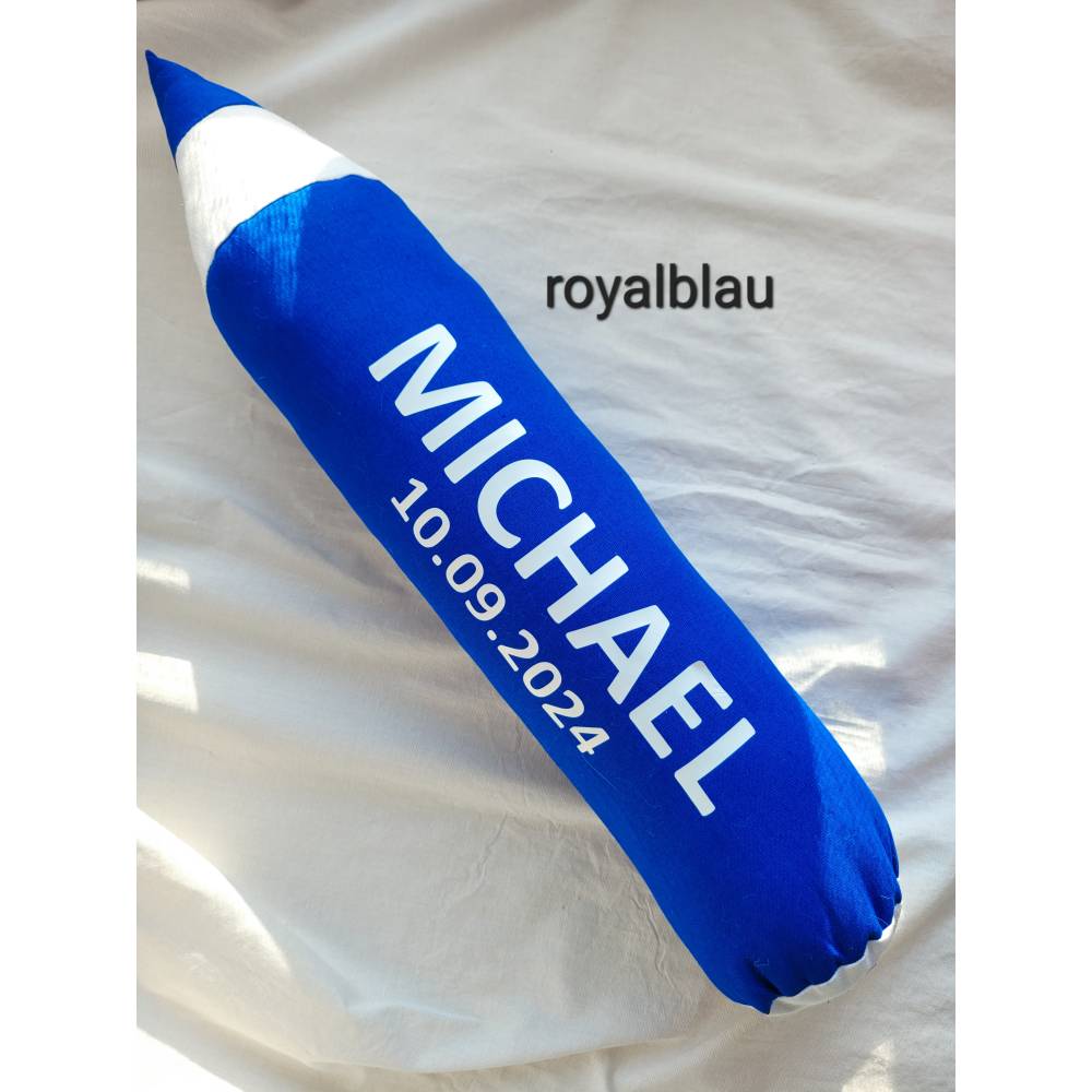 Personalisierte Stiftkissen | Geschenk Einschulung | Kissen mit Name | Geschenk Kindergarten Abschluss | Lehrer Geschenk Bild 8