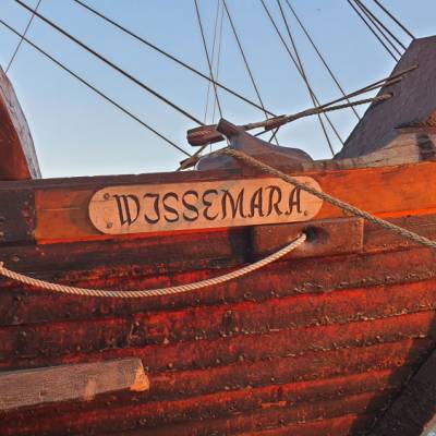 Poeler Kogge "Wissemara" im Hafen Wismar – Digitales Foto, Spende für Tierschutz, 2268 x 4032 JPG