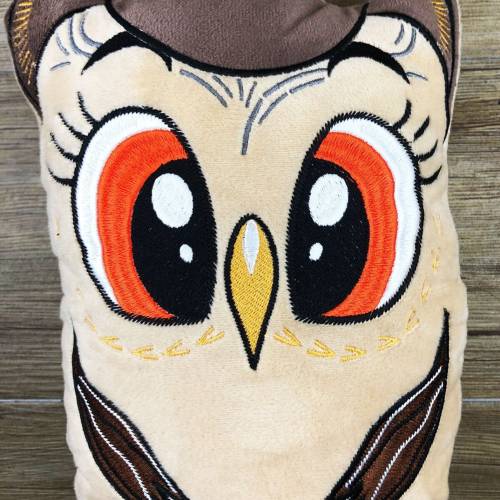 Stickdatei ITH Eule Cowboy für Rahmen 20×30cm, Maschinenstickerei, ITH Stickmuster mit Tiermotiv