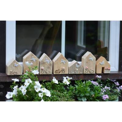 Holzhäuser altes Bauholz Unikat Handarbeit