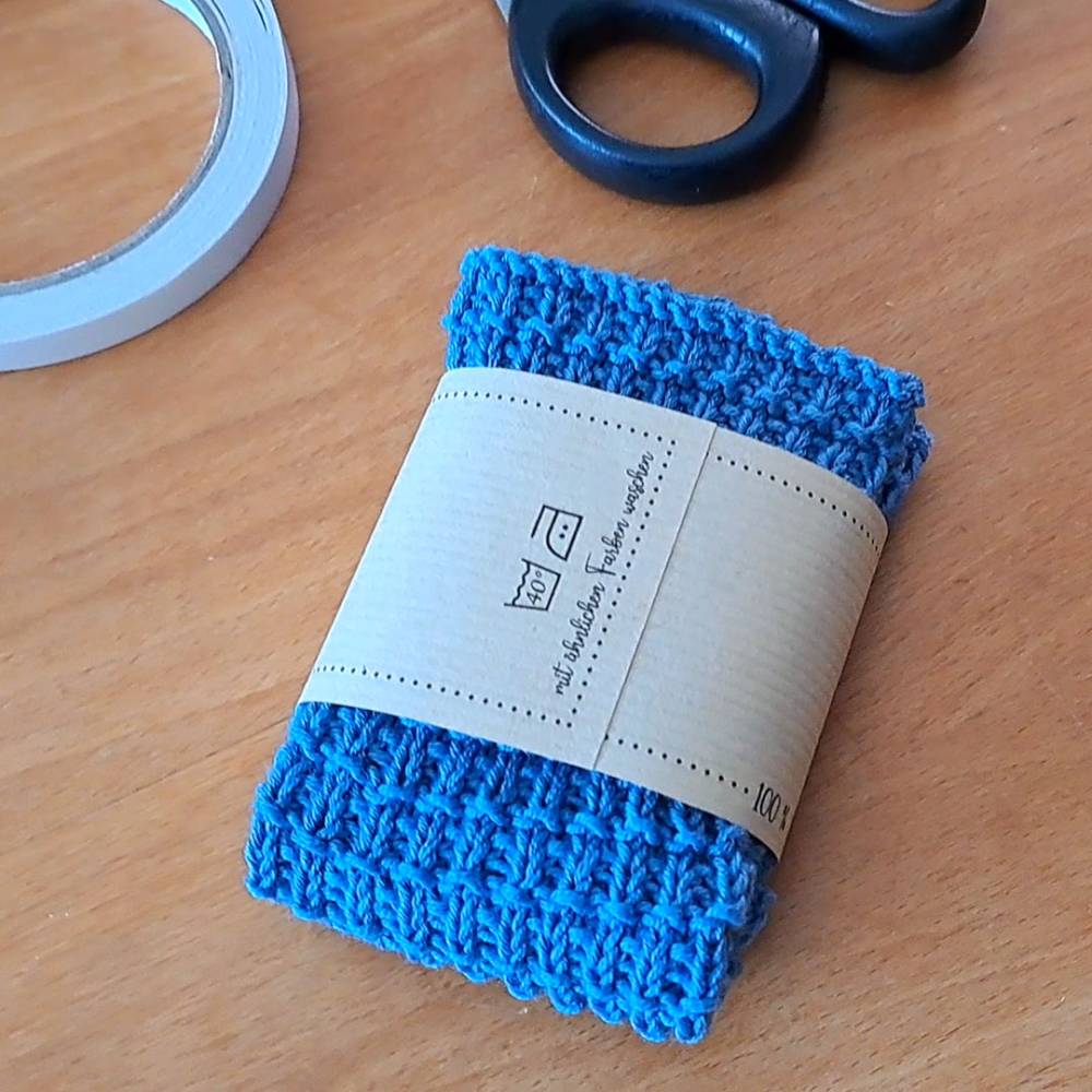 Geschenkverpackung für Spültücher – Banderole mit witzigen Sprüchen zum Selbstausdrucken Bild 8