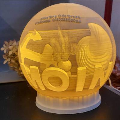 Personalisierte 3D-Druck Lampe – Dein Unikat als stilvolles Wohnaccessoire