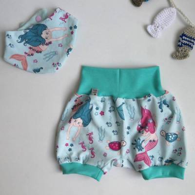 BIO Baby Sommerset Meerjungfrau Gr. 68/74 – Zweiteilig aus Handarbeit, Versandfertig