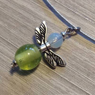 Halsreif mit Engelanhänger – Schutzengel Schmuck für Erwachsene