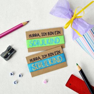 Einschulung Armband Schulkind – Individuelles Geschenk zur Einschulung für Kinder & Schultüte