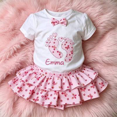 Stickdatei Babyfüsse Negativ Applikation Set 2547 – 5 Größen für Deine Stickmaschine