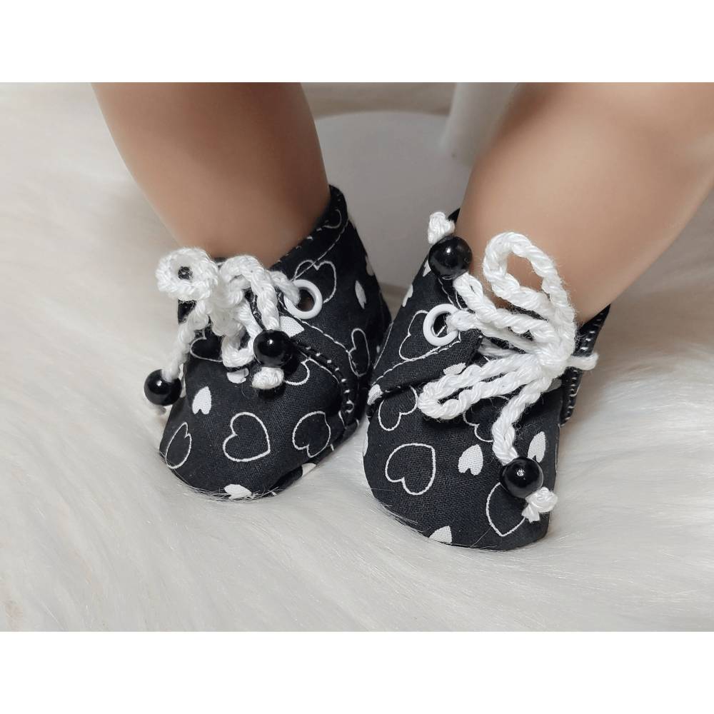 Puppen Schuhe Kaktus (fr Puppengre 36-45 cm / Fulnge bis 7cm)