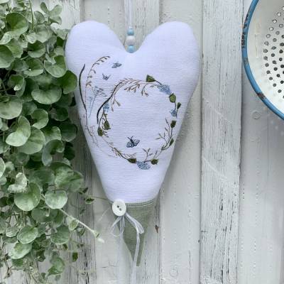 XL Herz Blütenkranz