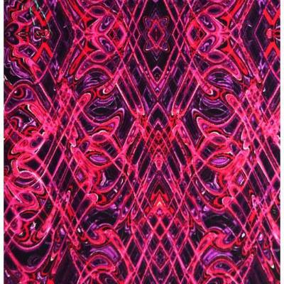 Patchworkstoff Paula Nadelstern Serie "Kismet" von Benartex pink