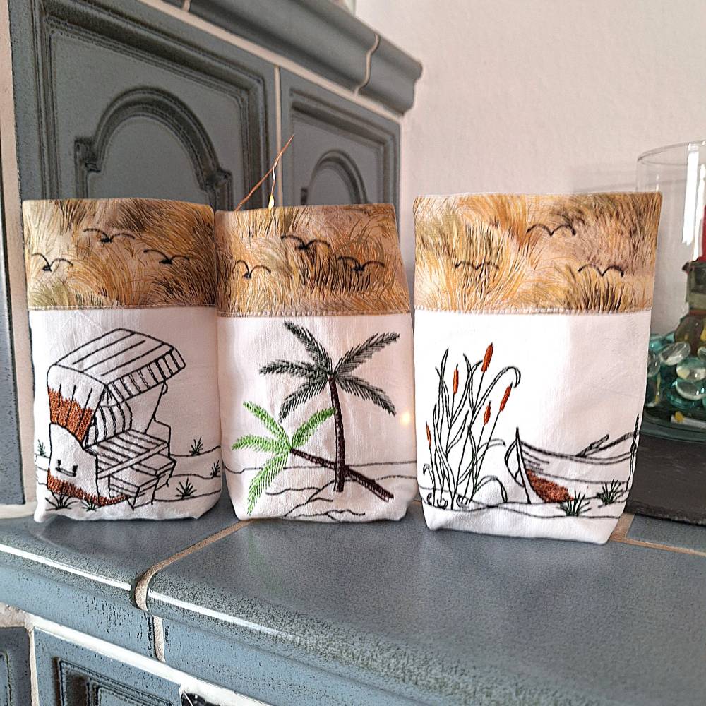 ITH Lichterbeutel Sommer Strand Urlaub Bild 2