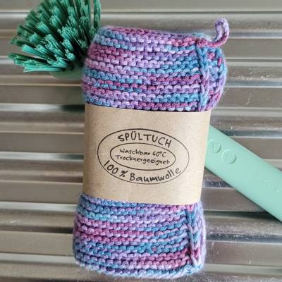 gestricktes Baumwoll-Spültuch
