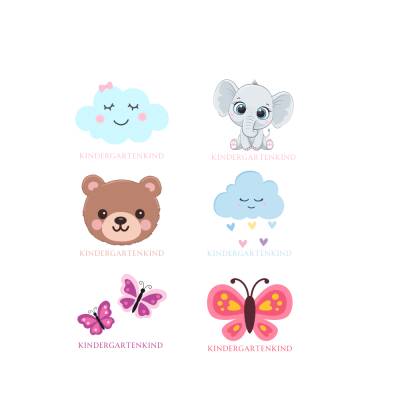 Kindergarten Bundle PNG SVG Datei - Download Plotterdatei - Plotter File - Kindergarten Vorschule Schule