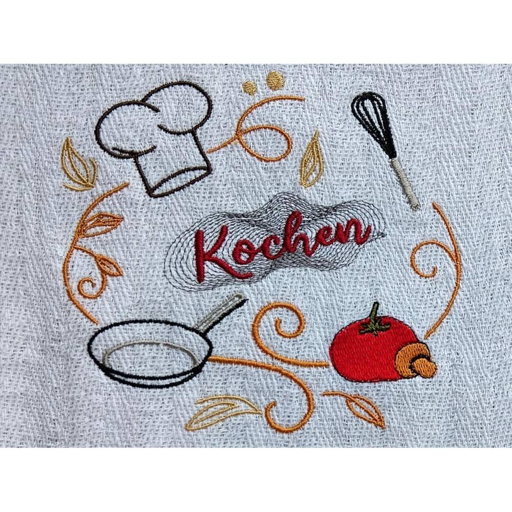 Stickdatei Kochen 18x18/20x20 Bild 1