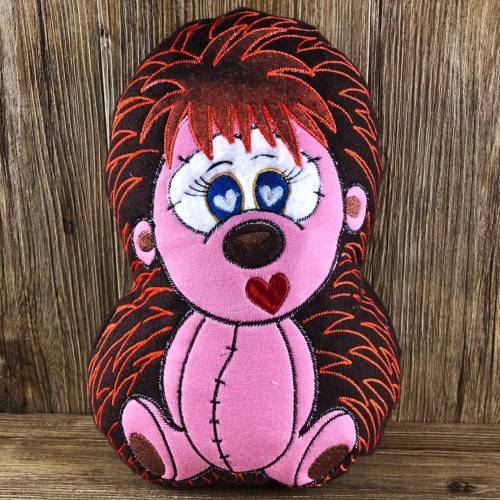 Stickdatei ITH Igel FRIDOLIN für Rahmen 20×30cm, Maschinenstickerei, ITH Stickmuster mit Tiermotiv