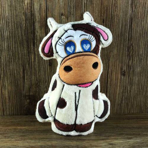 Stickdatei ITH Kuh HELGA für Rahmen 20×30cm, Maschinenstickerei, ITH Stickmuster mit Tiermotiv