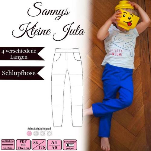 Kleine Jula - Gr 86-176 - Ebook Und Nähanleitung