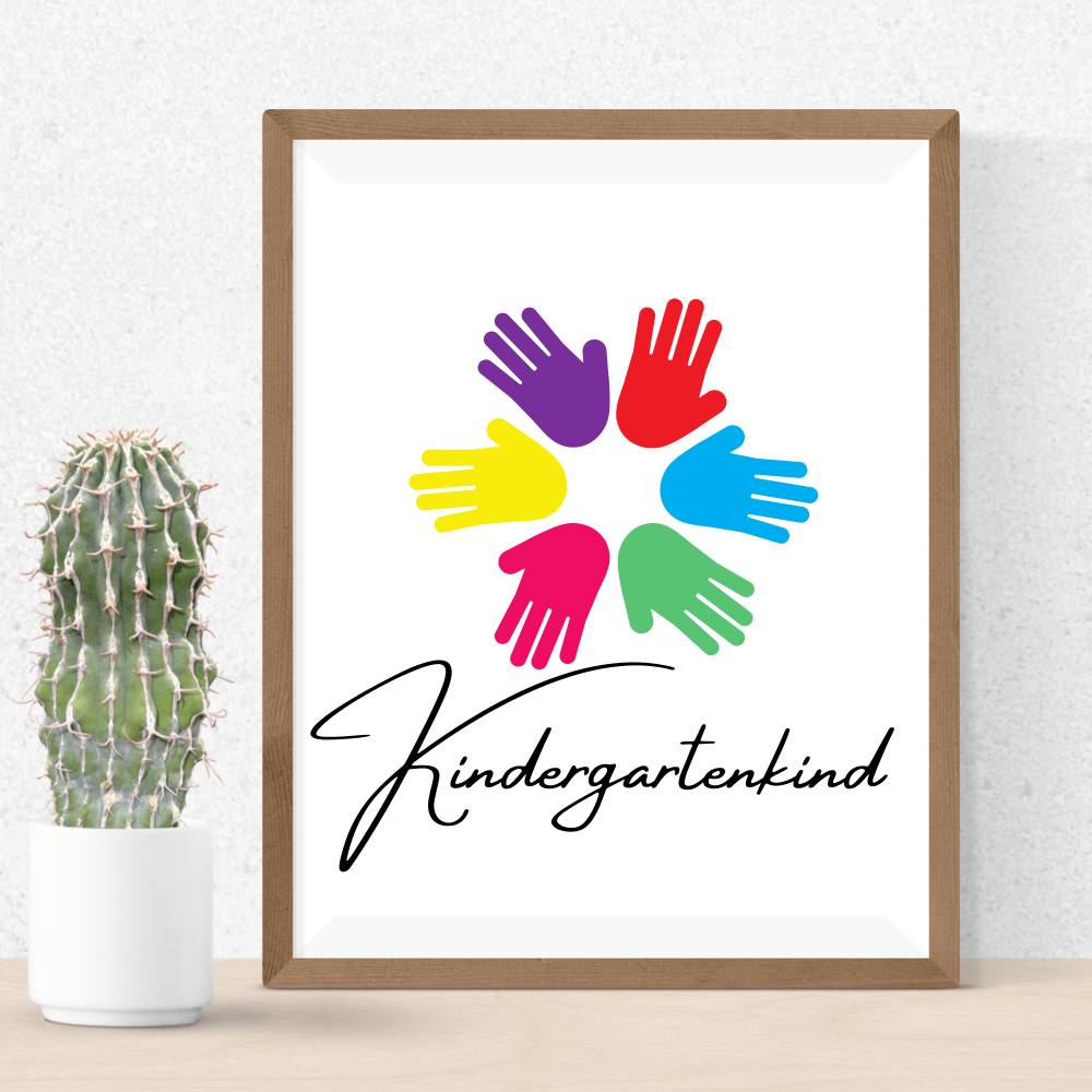 Kindergartenkind PNG SVG Datei - Download Plotterdatei - Plotter File - Kindergarten Vorschule Schule Kita Bild 4