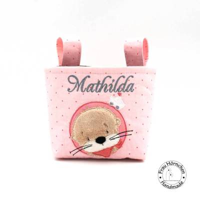 Lenkertasche für Laufrad * Fahrradtasche * Otter * Maritim * Wunschname * Personalisieren
