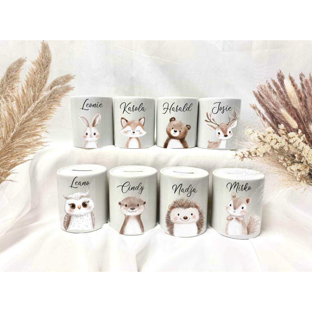 Spardose, personalisierte Spardose, Spardose Kinder, Kindergeschenke, Geschenk Geburt, Spardose Baby, Personalisiert