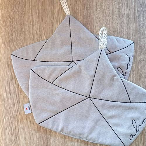 Topflappen maritim Meer Boot