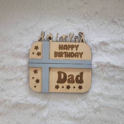 Geldscheinverpackung ,Gutscheinverpackung aus Holz, Geburtagsgeschenk,Personalisiert,Verpackung