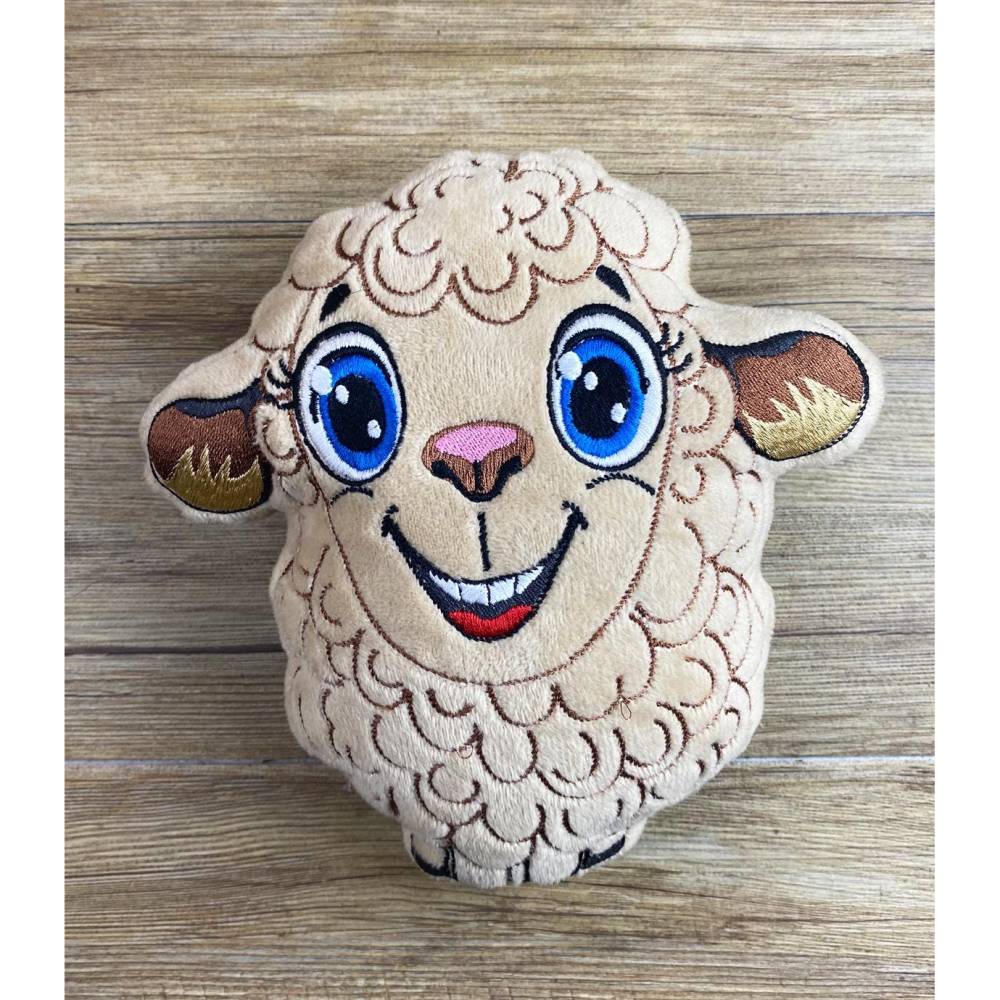 Stickdatei ITH Schaf Ulla für Rahmen 20x30 cm, Maschinenstickerei, ITH Stickmuster mit Tiermotiv Bild 6