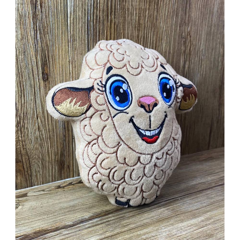 Stickdatei ITH Schaf Ulla für Rahmen 20x30 cm, Maschinenstickerei, ITH Stickmuster mit Tiermotiv Bild 7