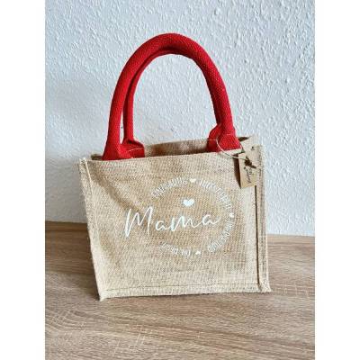 ️ Jute-Tasche als Geschenk für Mama Geburtstagsgeschenk  Beste Mama