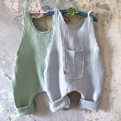 Musselin Jumper SORBET – Baby & Kinder Romper in 2 Farben | Zimtbienchen