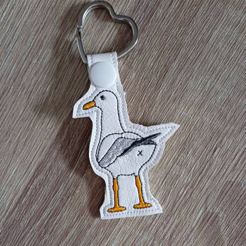 Schlüsselanhänger Möwe maritim