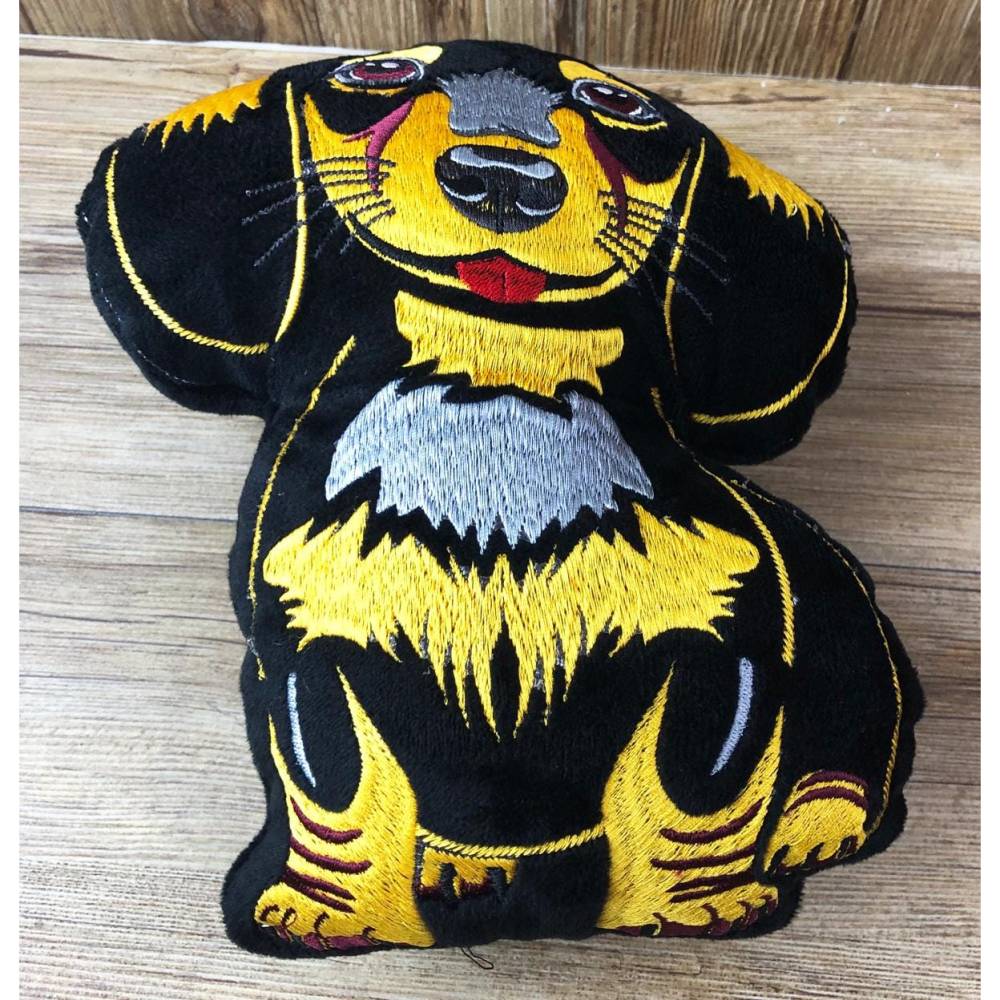 Stickdatei ITH Dackel Waldi für Rahmen 20x30 cm, Maschinenstickerei, ITH Stickmuster mit Tiermotiv Bild 8