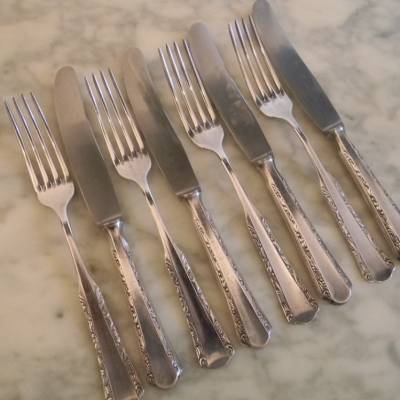 WMF *** Mod. 2000 ** 4 Personen Menübesteck ** Art Deco ***