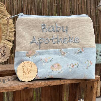 Große Baby Apotheke XL // Windeltasche // Kulturbeutel // Notfalltasche // Reiseapotheke // Westfalenstoffe