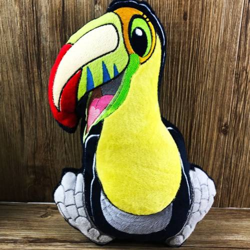 Stickdatei ITH Tukan Ferdinand für Rahmen 20×30cm, Maschinenstickerei, ITH Stickmuster mit Tiermotiv