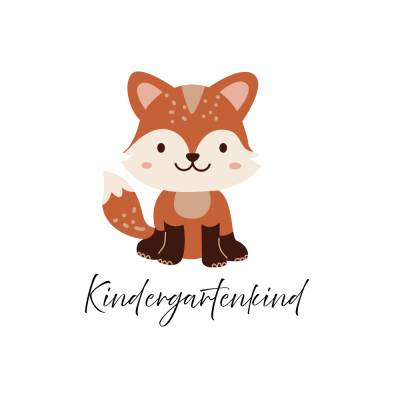 Kindergartenkind Fuchs PNG SVG Datei - Download Plotterdatei - Plotter File - Kindergarten Vorschule Schule Kita Fox 