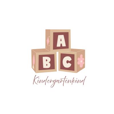 Kindergartenkind abc PNG SVG Datei - Download Plotterdatei - Plotter File - Kindergarten Vorschule Schule Kita Fox