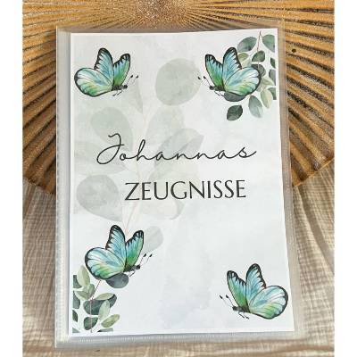 Zeugnismappe  Personalisierte  Zeugnismappe Ein einzigartiges Geschenk für Erstklässler