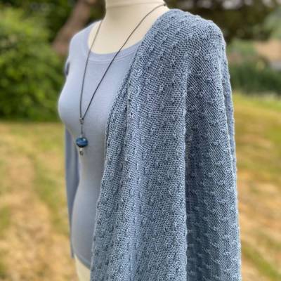 Strickanleitung Lizas Tuch Little Blossoms